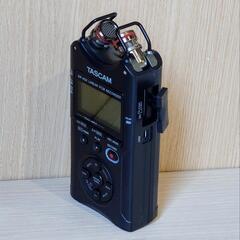 TASCAM DR-40X PCMレコーダー 高音質録音の画像