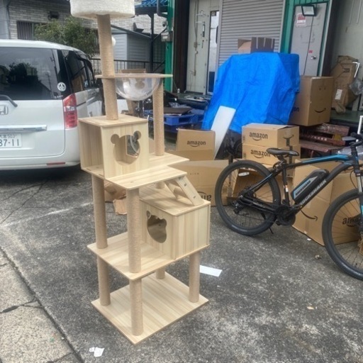 キャットタワー　未使用品