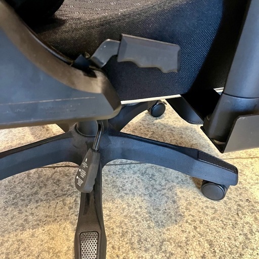 《売約済》【池上店】【～4/14限定SALE！店内全品20%お値引き！】　E-WIN ゲーミングチェア オフィスチェア OAチェア リクライニングチェア　ファブリック 布地 メッシュ 蒸れない リクライニング 高さ調節