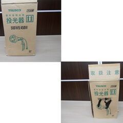 ① 開封未使用保管品 トラスコ 屋外用防水型 投光器 ポッキンプラグ付コード10m　500W　RT510EP TRUSCO トラスコ中山 プロ仕様 苫小牧西店の画像