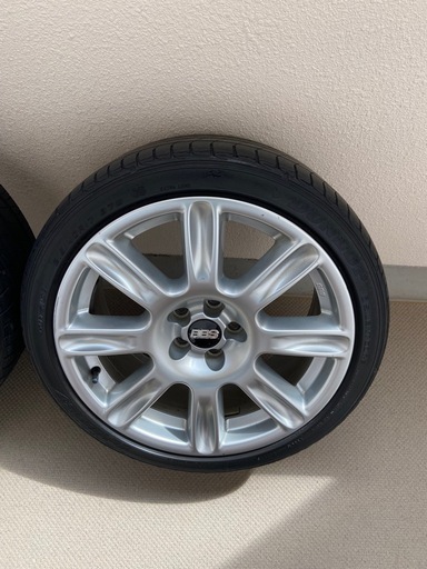 BBS純正 PCD 100x5 17吋　4本
