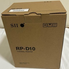 新品未使用　レシートプリンター セイコーインスツルRP-D10-W27J1-U ホワイトの画像