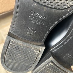 1度使用のローファーの画像