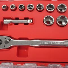 ★値下げしました★ クラフトマン CMMT86722 ソケットセット 中古品 インチ【ハンズクラフト宜野湾店】の画像