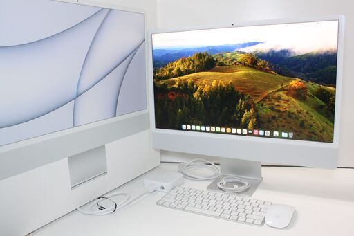 iMac（24インチ,M1,2021）512GB/8GB〈MGPD3LL/A〉④
