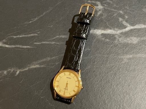 時計 SEIKO DOLCE 18KT 5E61-0A10 K18 5E61-0A10金無垢 腕時計 SEIKO ドルチェ