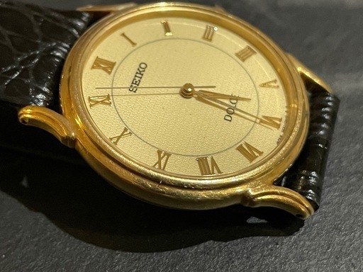 Ｋ１８　5E61-0A10金無垢　腕時計　SEIKO ドルチェ　