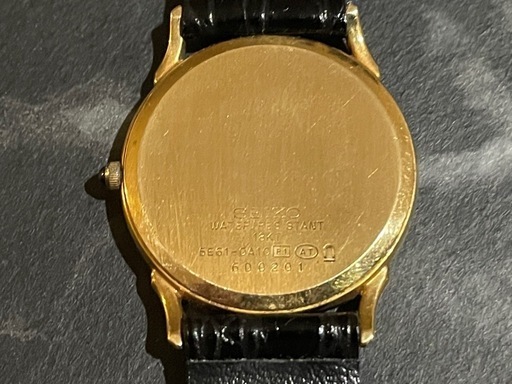 Ｋ１８　5E61-0A10金無垢　腕時計　SEIKO ドルチェ　