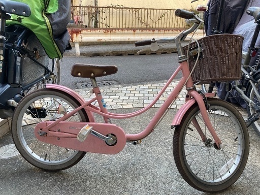 18インチ 身長108～123cm 子供用自転車 ブラック マトリックス