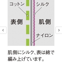 ｢受渡し終わり｣フェリシモ【シルク混ジャカード編みリングストール】新品未開封、青系の画像