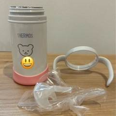 新品未使用　thermos　サーモス　水筒　
まほうびんのベビーストローマグの画像