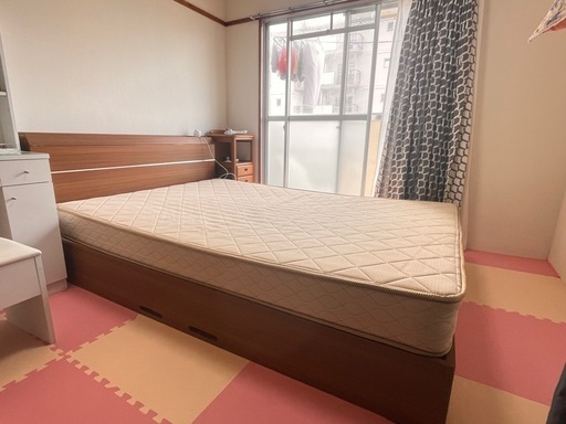 香椎浜　周辺　 中古ダブルベッド