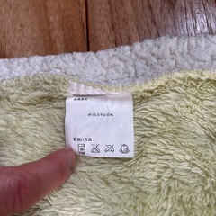子ども用　着れる毛布の画像