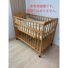【大型車引取限定】大和屋 ベビーベッド　ハイタイプ　標準サイズの画像