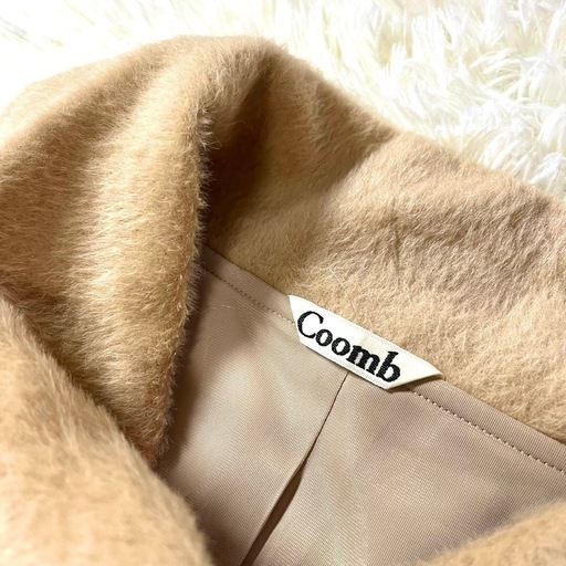 Coomb （クーム）　 タートルネックワンピース ノースリーブ ウールアルパカ 日本製