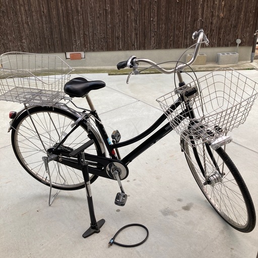 あさひ[ASAHI] トラッドラインWリミテッド-P 27インチ 3段変速 オートライト シティサイクル ママチャリ 自転車