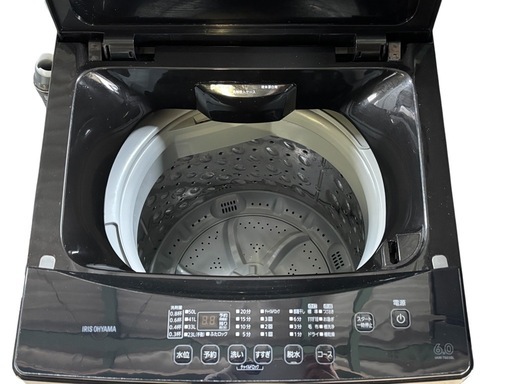 5-5）￥16500 洗濯機 アイリスオーヤマ 2021年製造 6kg IAW-T603BL