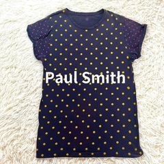 Paul Smith （ポールスミス） ドット柄半袖Tシャツ コ...