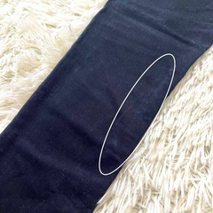 YANUK  （ヤヌーク） ブラックスキニーデニムパンツ パトリシアアンクル 日本製 の画像