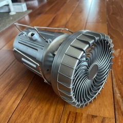 多機能LEDライト扇風機ソーラー＆乾電池対応
