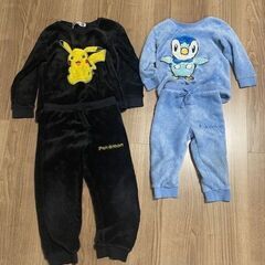 (値下げ:5000→2000円)｢ポケモン × エメフィール」 ルームウェア/フリース＊4人家族セット＊バラ売り不可の画像