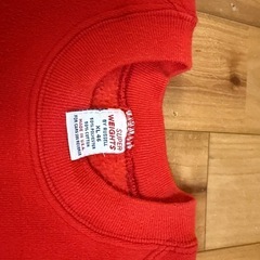 90 usa製 SUPER WEIGHTS BY RUSSELL XL REDの画像