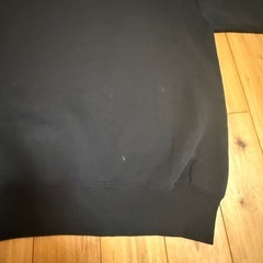 80-90s RUSSELL usa製 スウェットシャツ 3段ロゴ BLK XLの画像