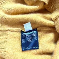 UNIQLO  （ユニクロ） 長袖クルーネックセーター カシミヤ100%
の画像