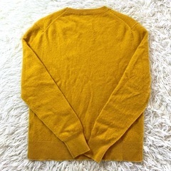 UNIQLO  （ユニクロ） 長袖クルーネックセーター カシミヤ100%
の画像