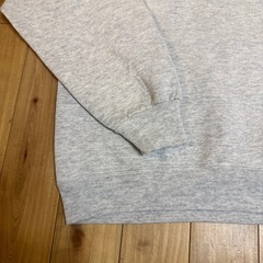 JERZEES 80s USA製 XL グレー スウェットシャツ 刺繍 ワッペンの画像