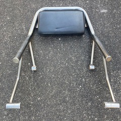 バンバン200 バックレスト　タンデム用の画像