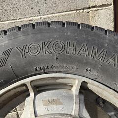 マイクロバス　タイヤ　アルミホイール　6本の画像