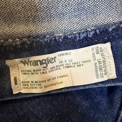 【良品】Wrangler 13MWZ MEXICO製 W36 L32の画像