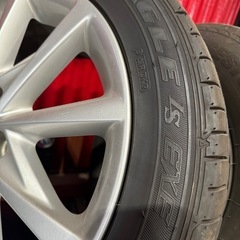 プリウスαツーリングホイール&ほぼ新品タイヤセットの画像