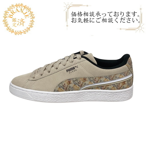 プーマ PUMA 25cm スニーカー PEYOTE 384175 ベージュ