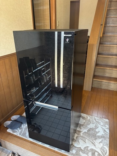 冷蔵庫　シャープ SJ-GD15K-B 2024年製使用期間1ヶ月ほど。