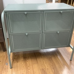 キャビネット　IKEA NIKKEBY グリーン　廃盤品