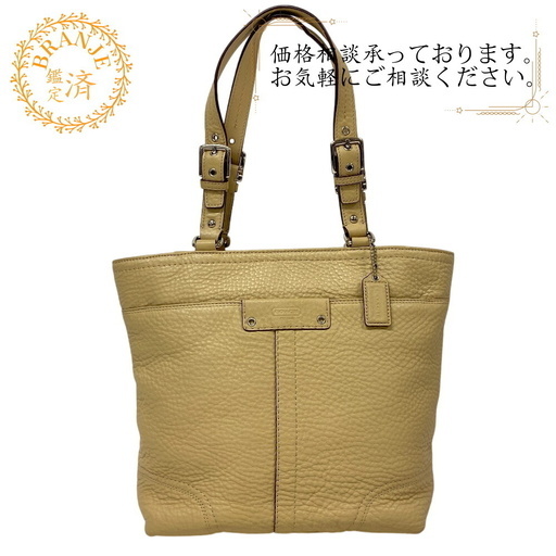 コーチ COACH トートバッグ F13089 ベージュ