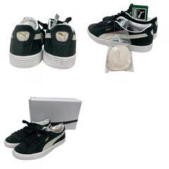 プーマ PUMA 26cm スニーカー スウェードVTG 374921 ブラックの画像