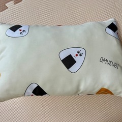 【未使用】おむすび柄 ベビー枕