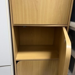 カラーボックス3段　縦置きと横置きの画像