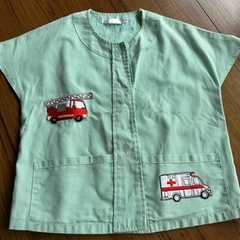 ふたば保育園　夏用スモック　M