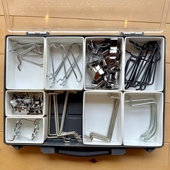 有孔ボード用フック ペン立て 工具掛け