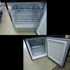 2024年製 ツインバード 2ドア冷凍冷蔵庫 HR-G912 121L 札幌配送可☆2024年◇ツインバード◇2ドア冷凍冷蔵庫/ガラスドア◇121L