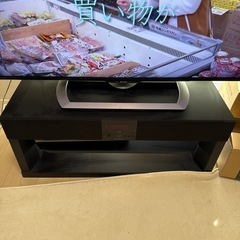 0円　お譲り　　テレビ台　ブラック