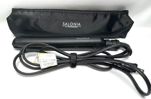 SALONIA サロニア ミニストレートアイロン SL-010SB