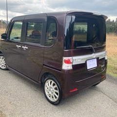 タントカスタム 車検8年月 11万㌔ 左側電動 ターボ BT ナビ  Bカメラ  フルセグの画像