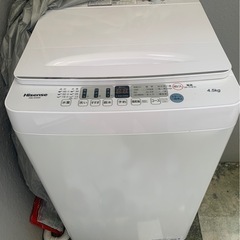 お取り引き中　
洗濯機