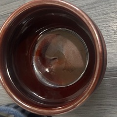 小さい壺型　梅干し入れなどの画像