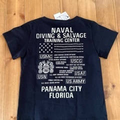 AVIREX Tシャツ 刺繍の画像